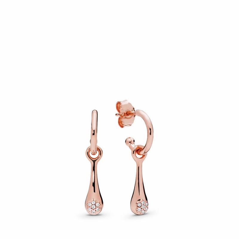 Pandora Rose™ Modern LovePods™ Earrings Online NZ (321804-FPA)